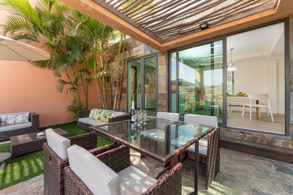 Villa Mit Pool Los Lagos 16 Salobre  Exteriör bild