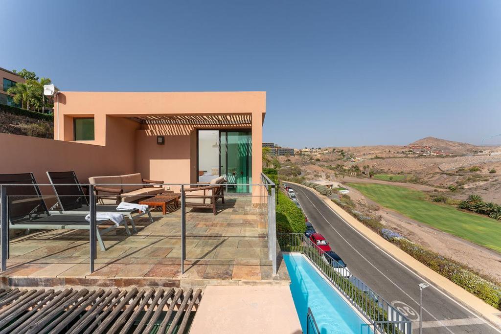 Villa Mit Pool Los Lagos 16 Salobre  Exteriör bild
